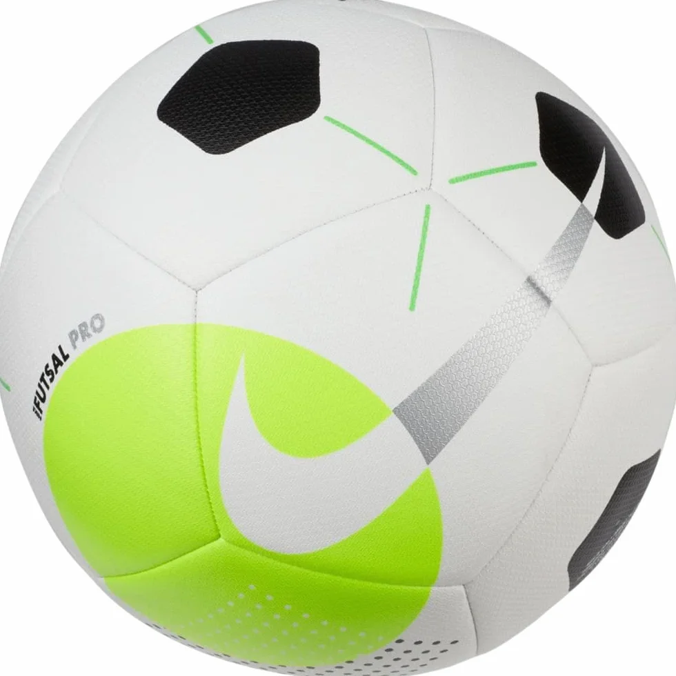 Nike DH1992-100 Nike Futsal Pro Pallone da calcio ricreativo Unisex Adulto WHITE/VOLT/SILVER Taglia 0