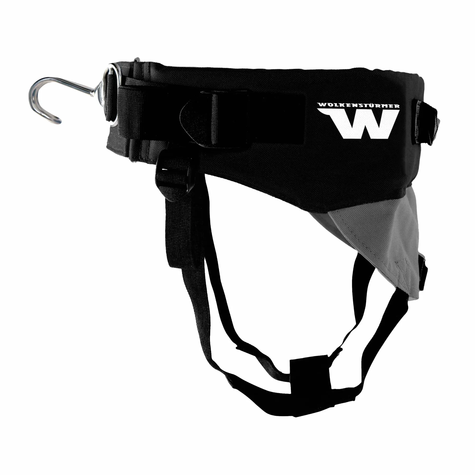 Wolkenstürmer Trapezio universale nero Harness Fix S-XL Imbracatura aquilone trapezoidale
