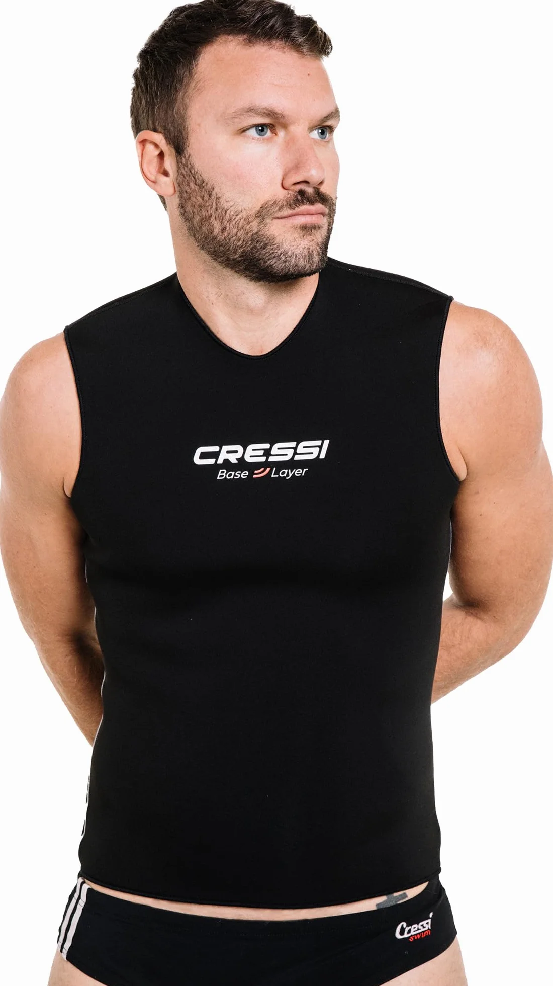 Cressi Base Layer Man 2.5 mm Neoprene Czarny