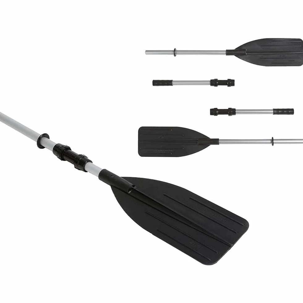 Remi in Alluminio con Pala in Plastica per Canotto Gommoni Kayak Gonfiabili