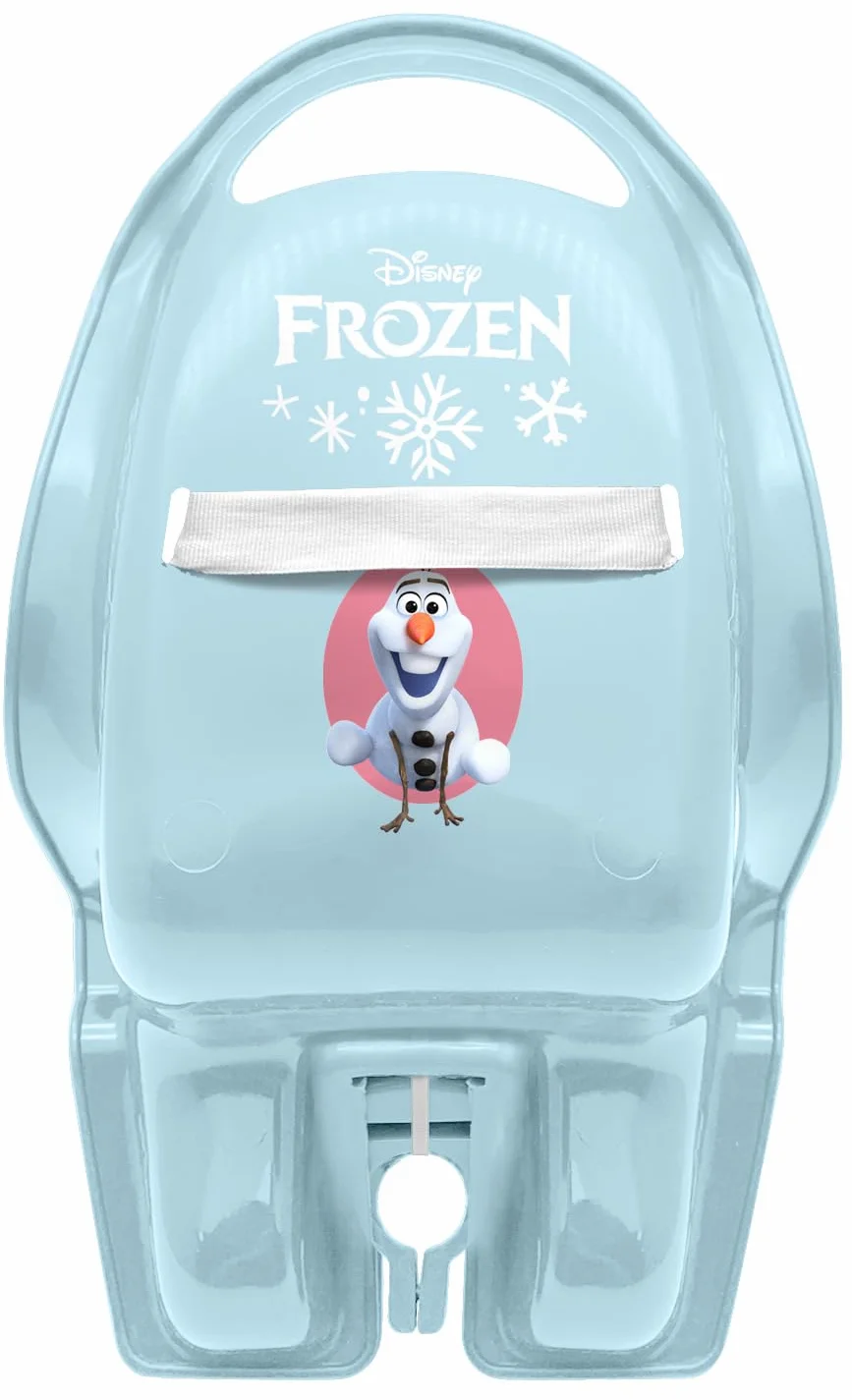 Porta Bambola La Regina delle Neve II Anna Elsa 20 cm Sistema di Fissaggio Universale Blu