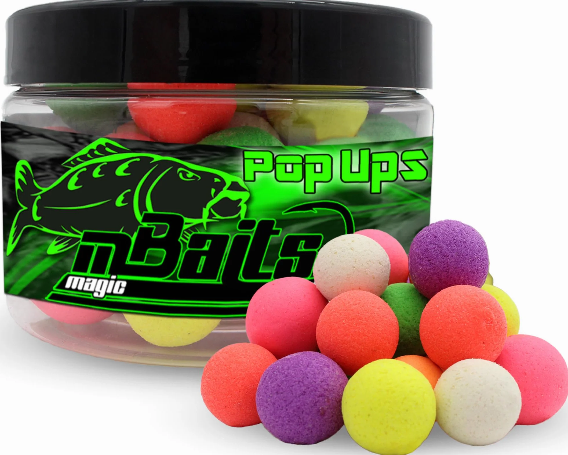 Magic Baits Fluo Pop Ups Color Mix Boilies Carp Bait Pesca Pop Up