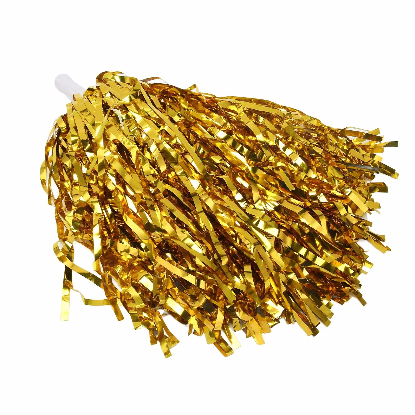 24 PON PON Metallici da Cheerleader per Bambini, Morbidi Fogli da 12 Pollici, Feste Sportive