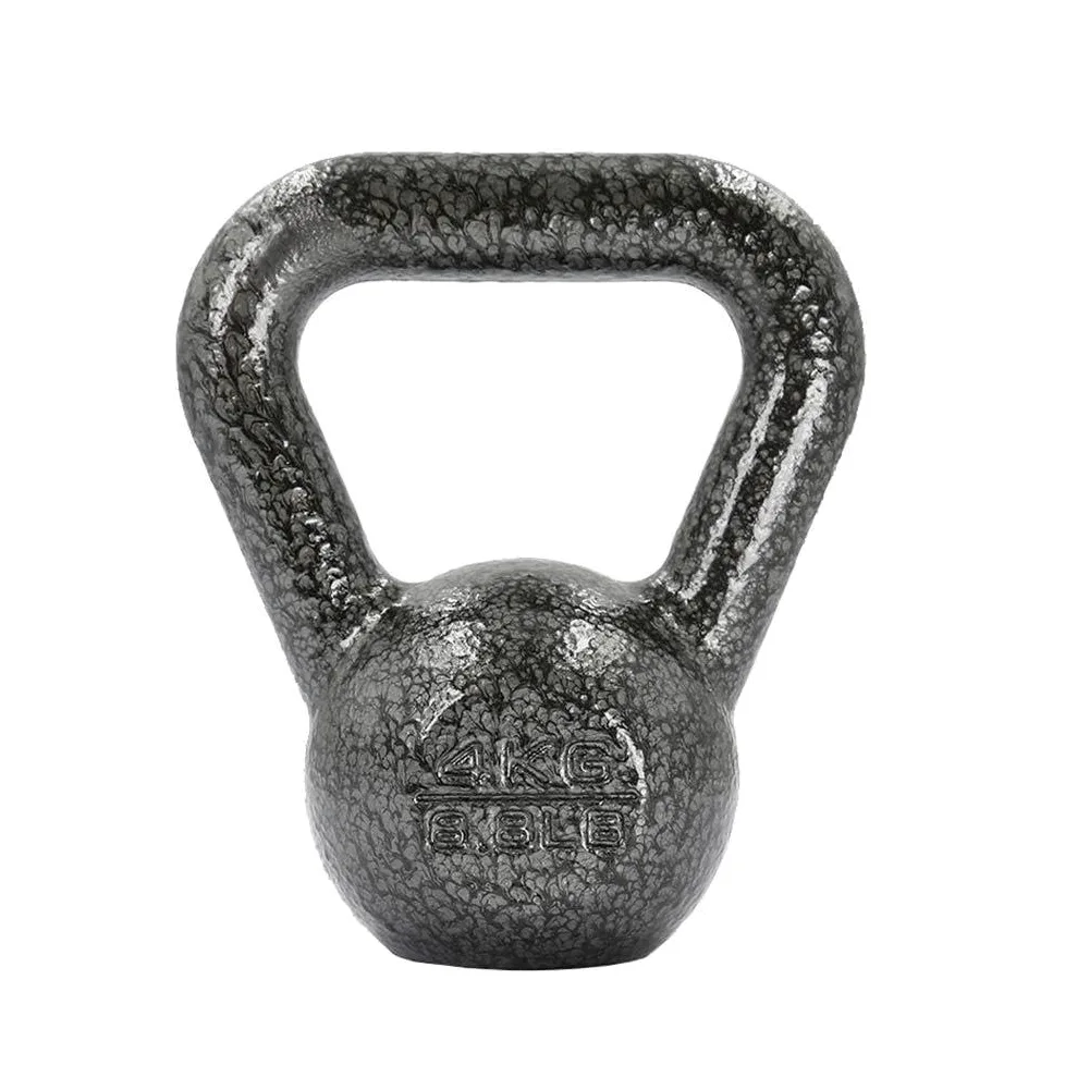 Kettlebell HUAHUA Fitness, Grandi Maniglie, Un Pezzo Fusioni Stampaggio Ferro, Sicuro E Durevole, Peso: 4kg, 8kg, 12kg, 16kg, 20kg, 24kg (Size : 4kg)