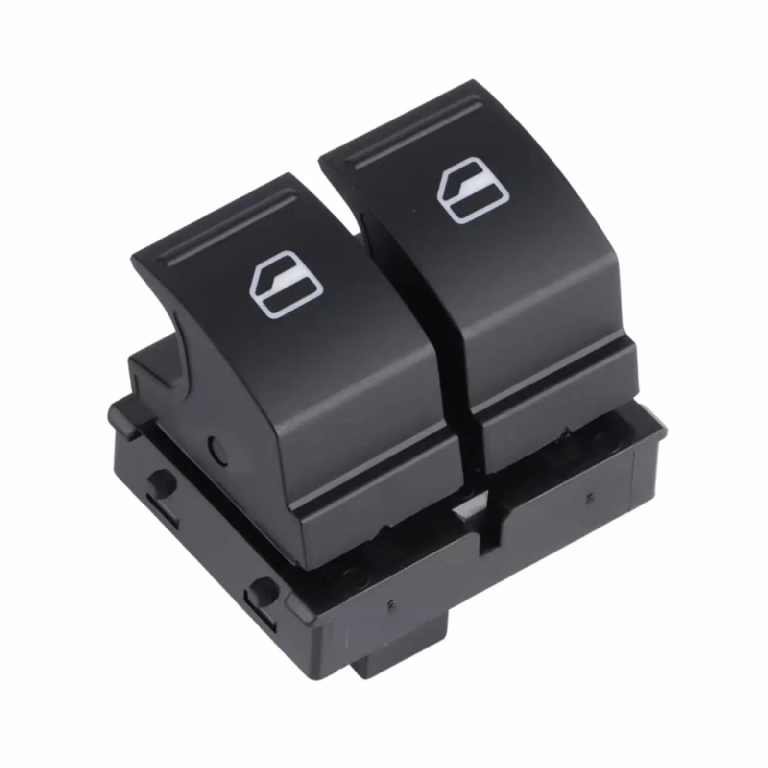 Twowinds - Interruttore Alzacristallo 1K3959857A Compatibile con Seat Ibiza Leon Toledo, VW Golf - Porta Anteriore Sinistra (lato guida) - Pulsantiera Finestra - Pulsante Alzacristalli Anteriore