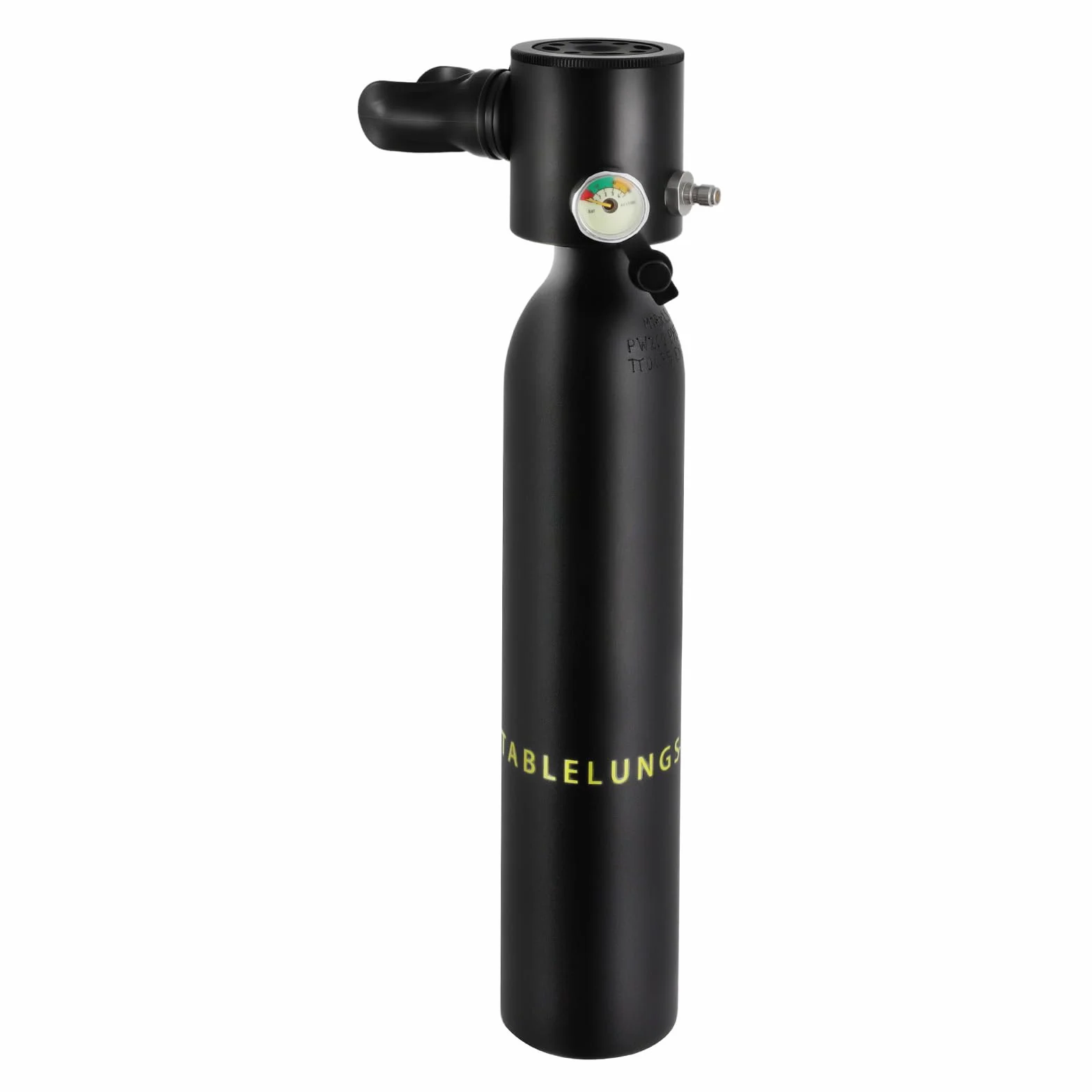 Lung Tank Borraccia immersioni subacquee 0,5 l 2,2 kg valvola respirazione borsa trasporto