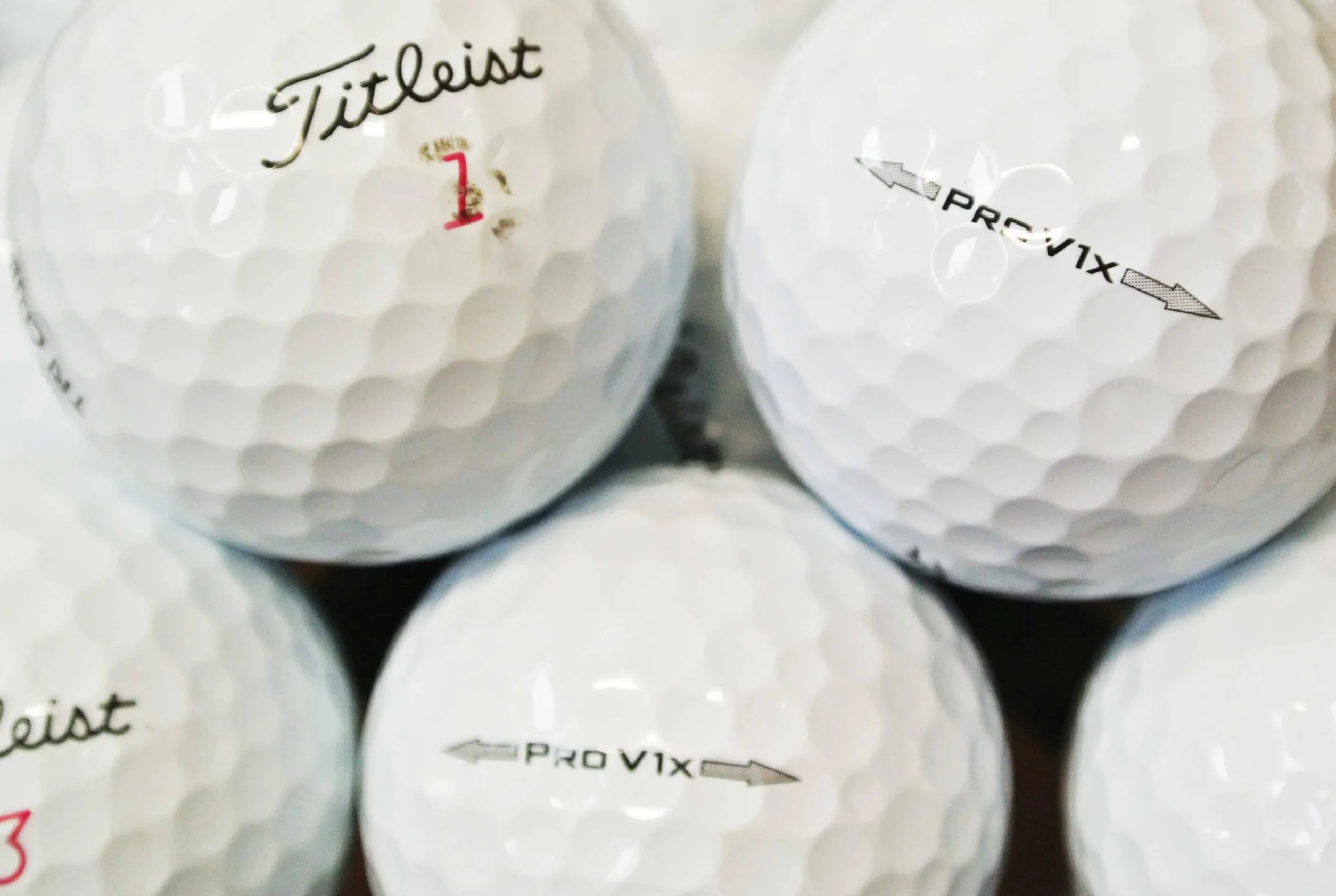 TITLEIST PRO V1X PALLINE DA GOLF LAKEBALLS QUALITÀ AAAA AAA PEARL A GRADE