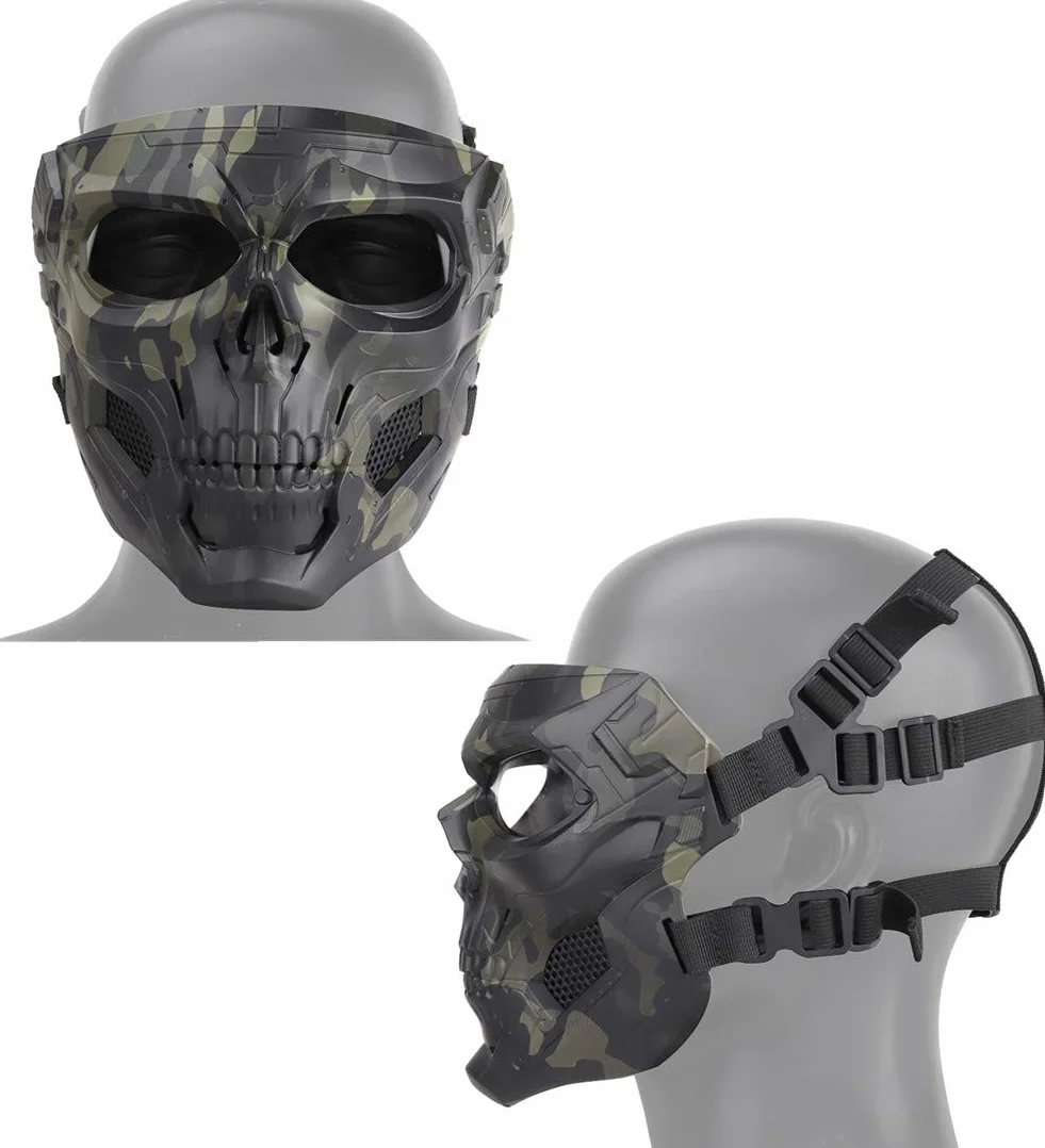 Maschera Softair Tattico Protettiva Skull Messenger