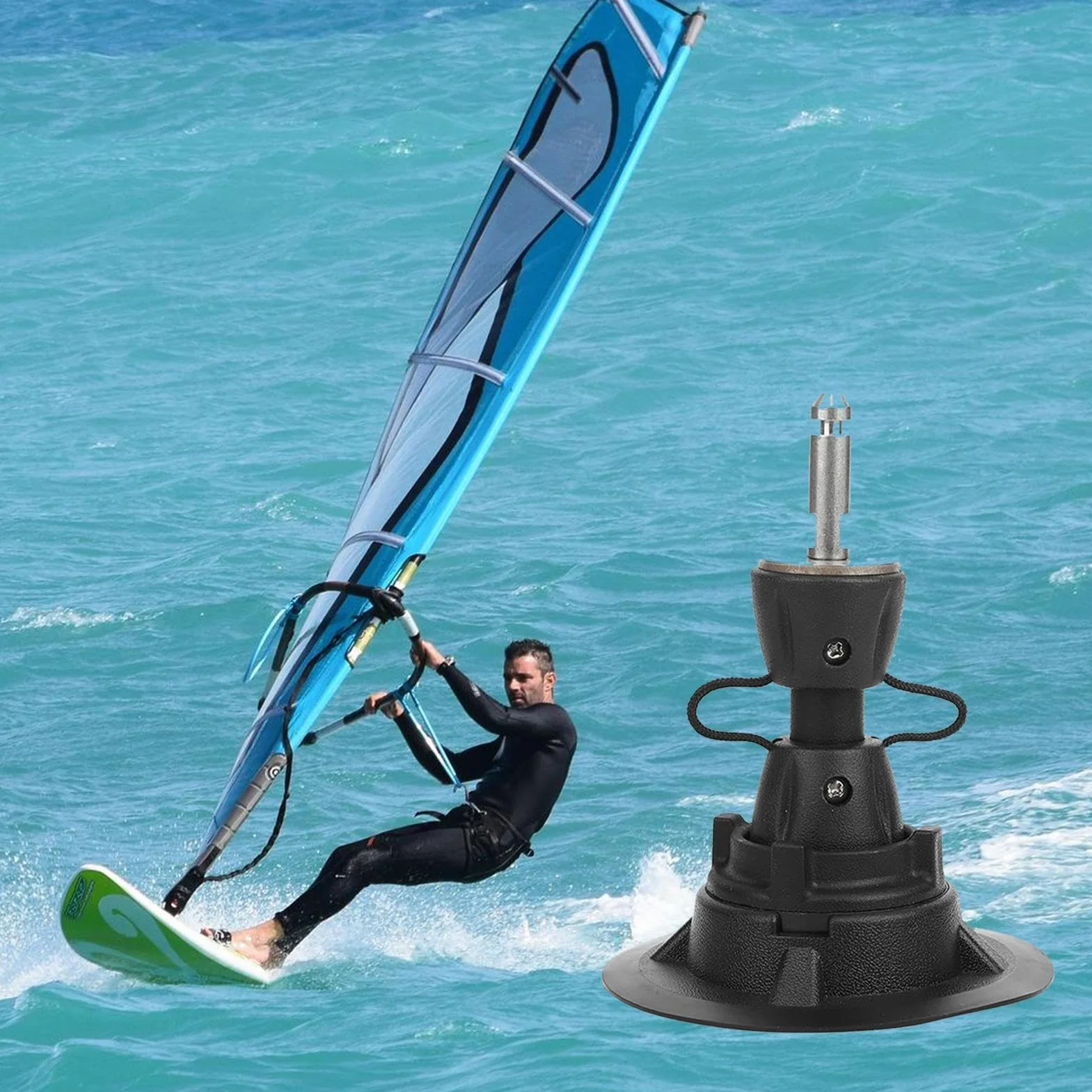 Base per Albero da Windsurf Portatile Robusta per Esterni