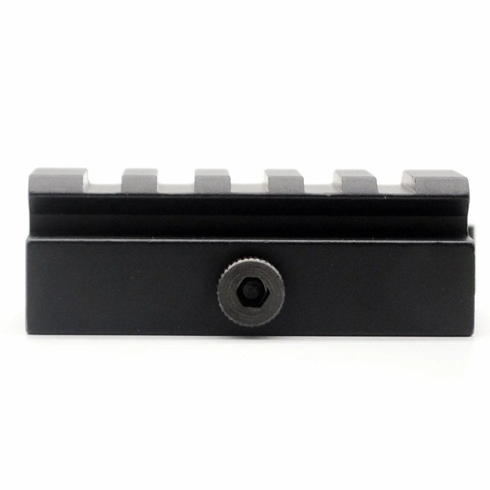 TRIROCK Tactical QD Staccabile 20mm Picatinny Guide Low Profile Riser 5 Slot QR Mount