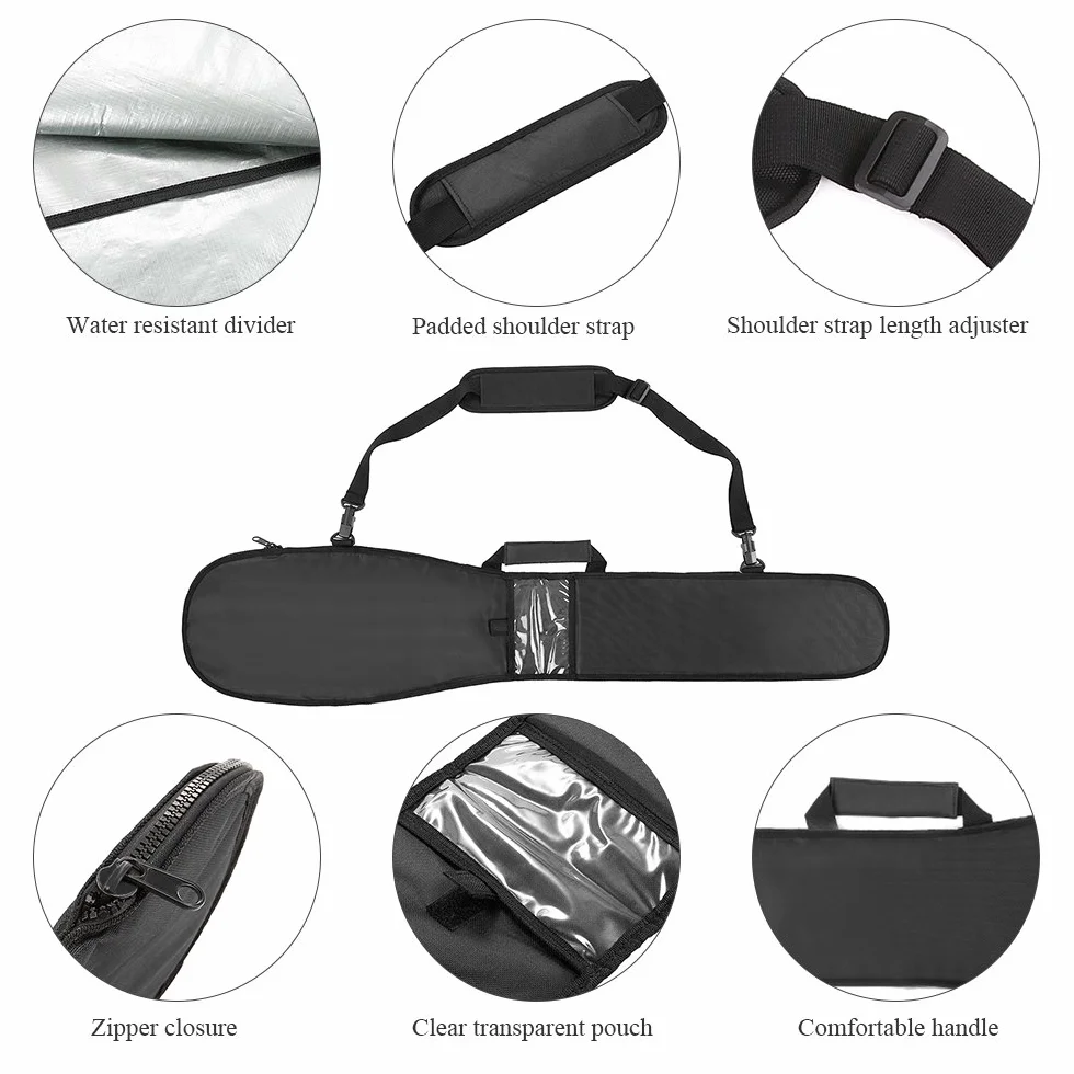 Lixada Borsa per Pagaia Kayak Custodia Lungo Kayak Barca Canoa