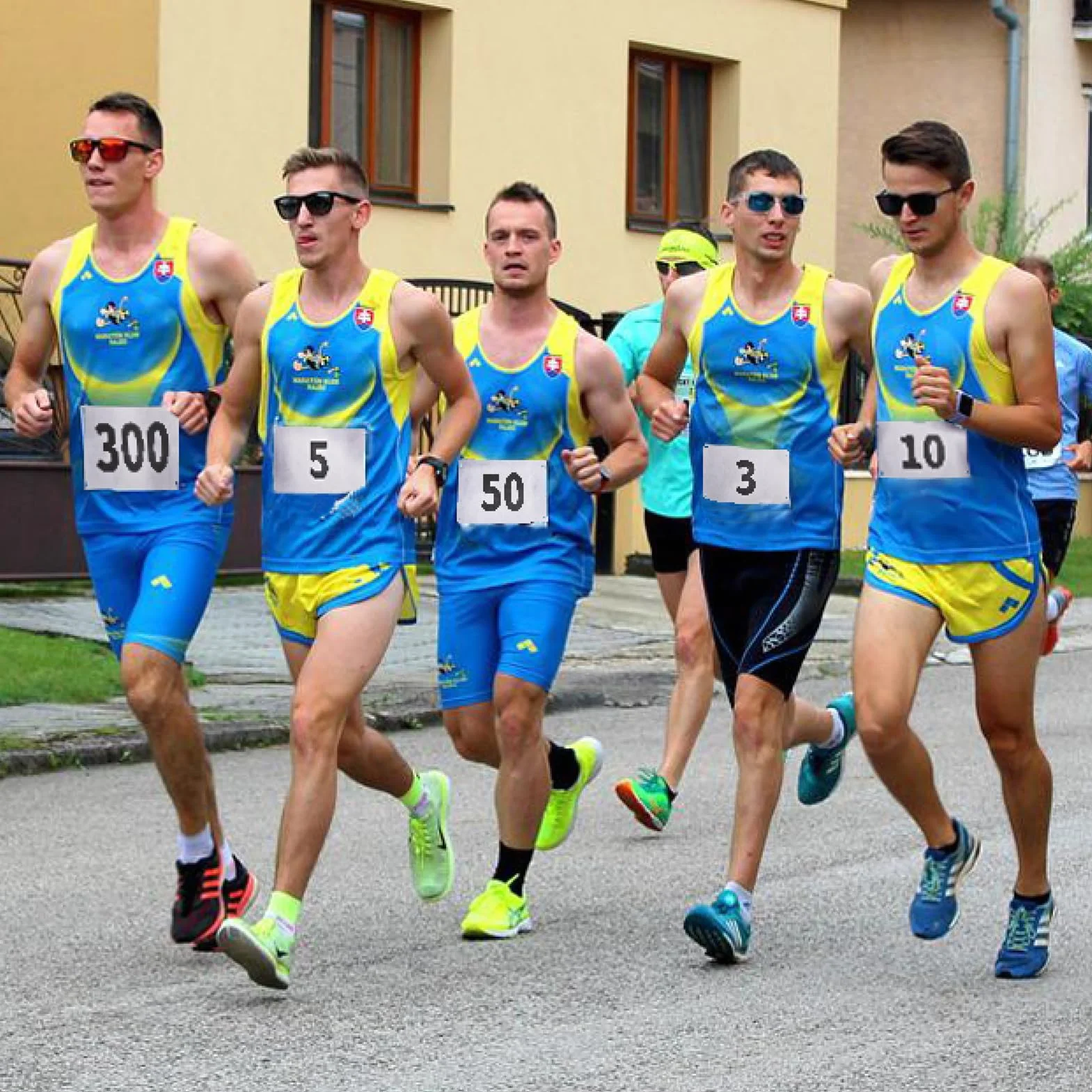 Azarxis Portanumeri da Gara Porta Pettorale Triathlon Running Porta Numero 1-500