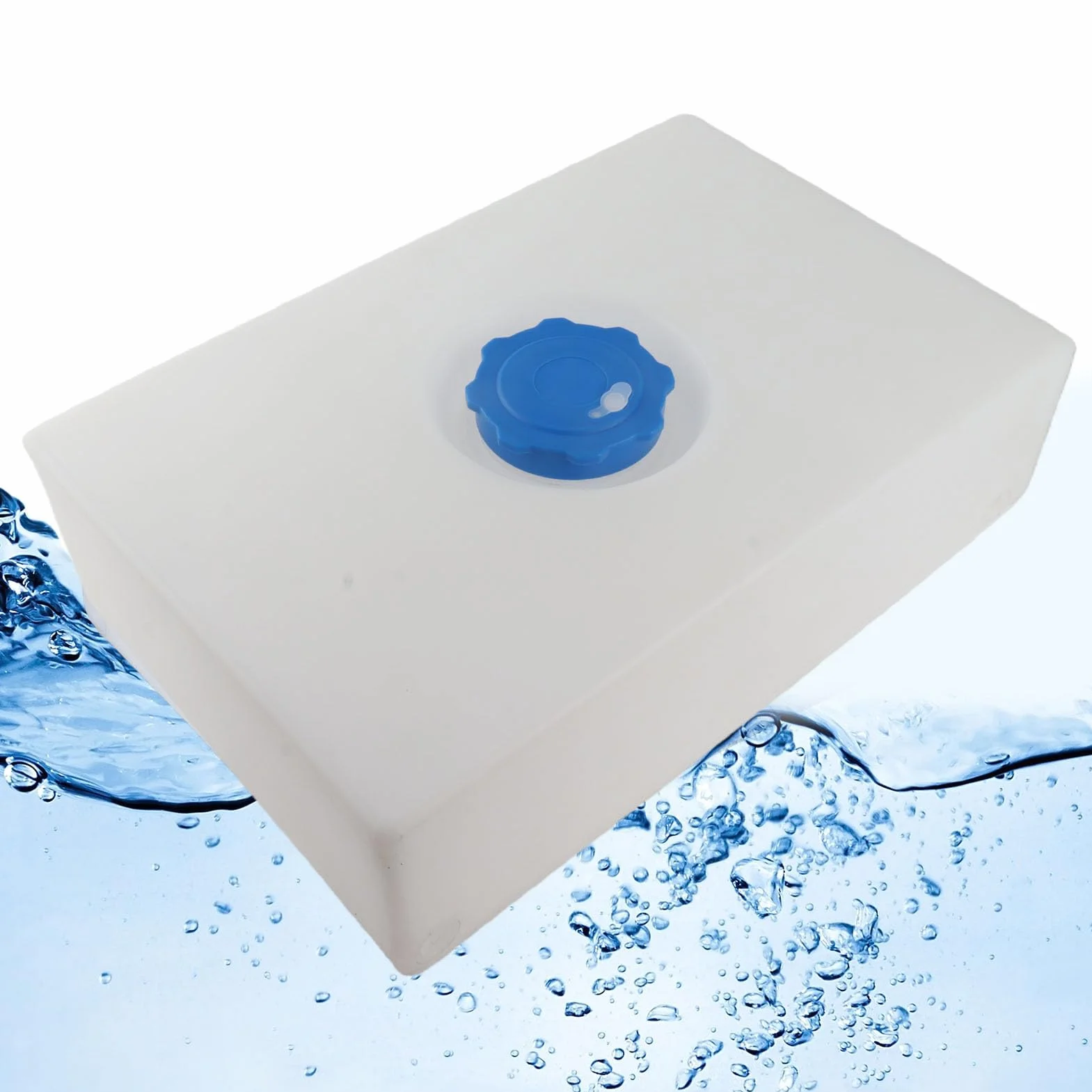 Serbatoio d'Acqua Dolce LLDPE 5 Galloni 20.47 x 13.39 x 5.51 Pollici per Barca Yacht