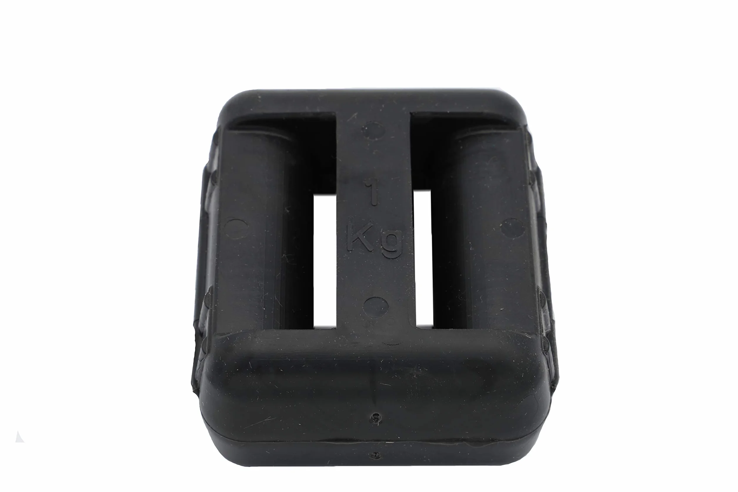 Zavorra sub plastificata nera 1 kg confezione da 2 pz