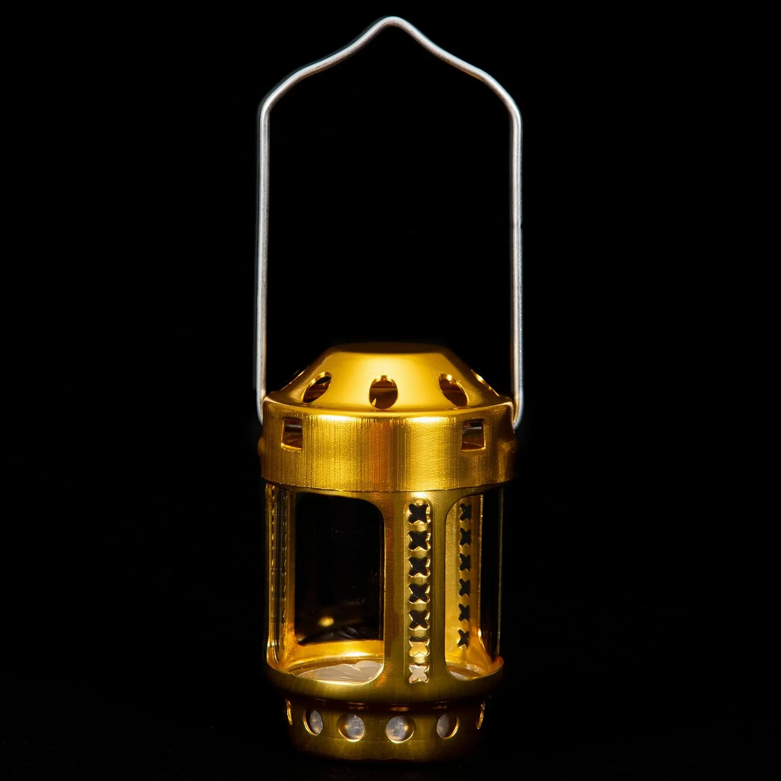 Lampada a candela da campeggio in lega di alluminio 2 PCS