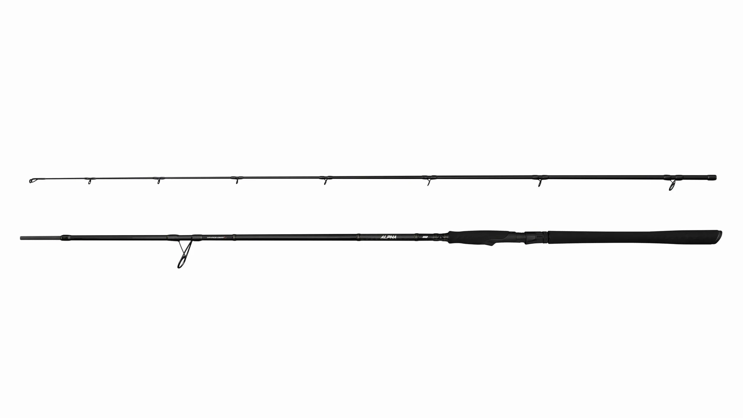 Savage Gear Alpha SG2 Big Bait Canna da pesca | Canna da spinning per predatori d'acqua dolce per esche grandi e pesci trofeo | Blank in carbonio 24+30T | Opzioni multiple