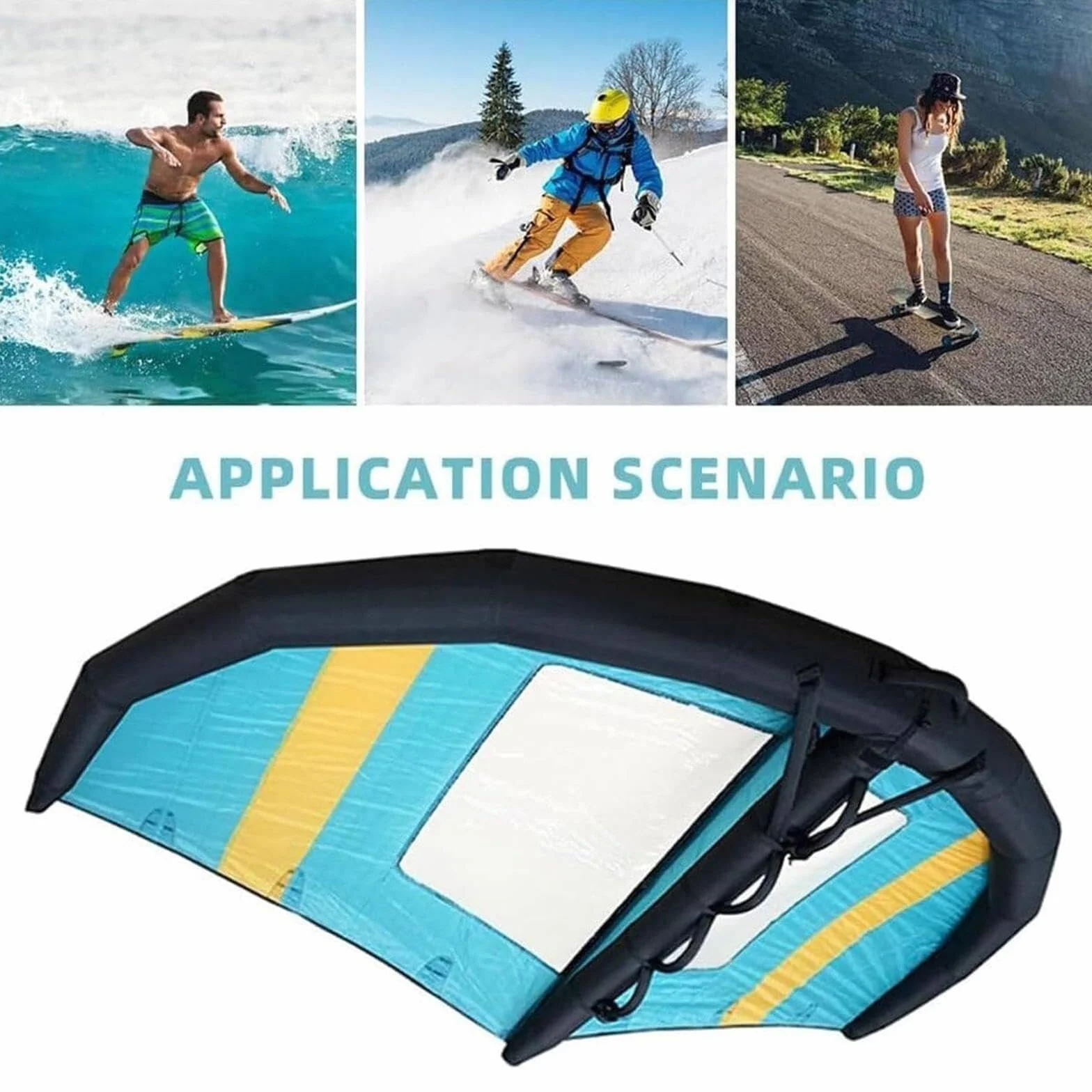 Tavola da Surf Gonfiabile per Windsurf e Wing Surf 5m³