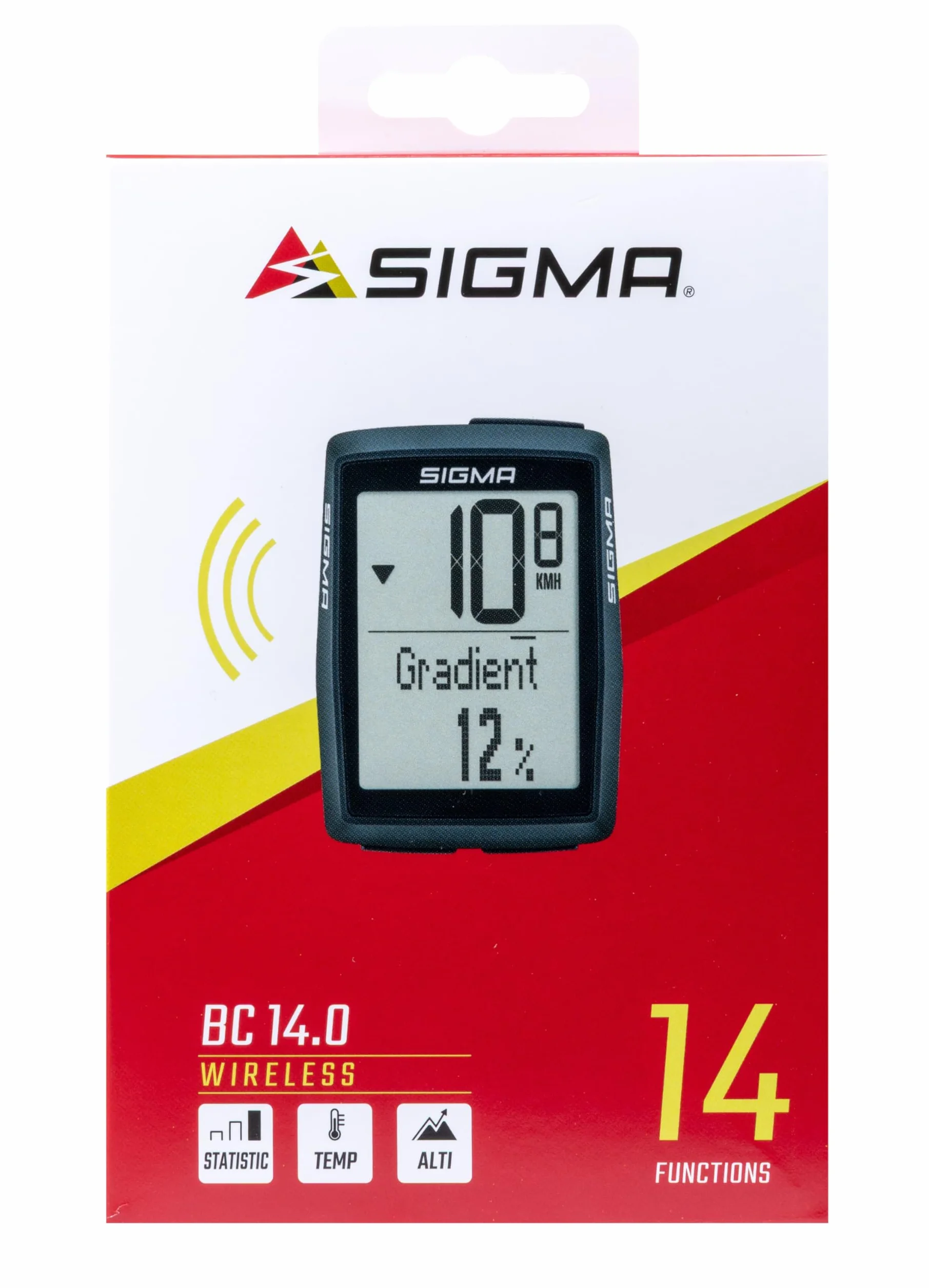 SIGMA BC 14.0 WL ciclocomputer wireless 14 funzioni altitudine barometrica