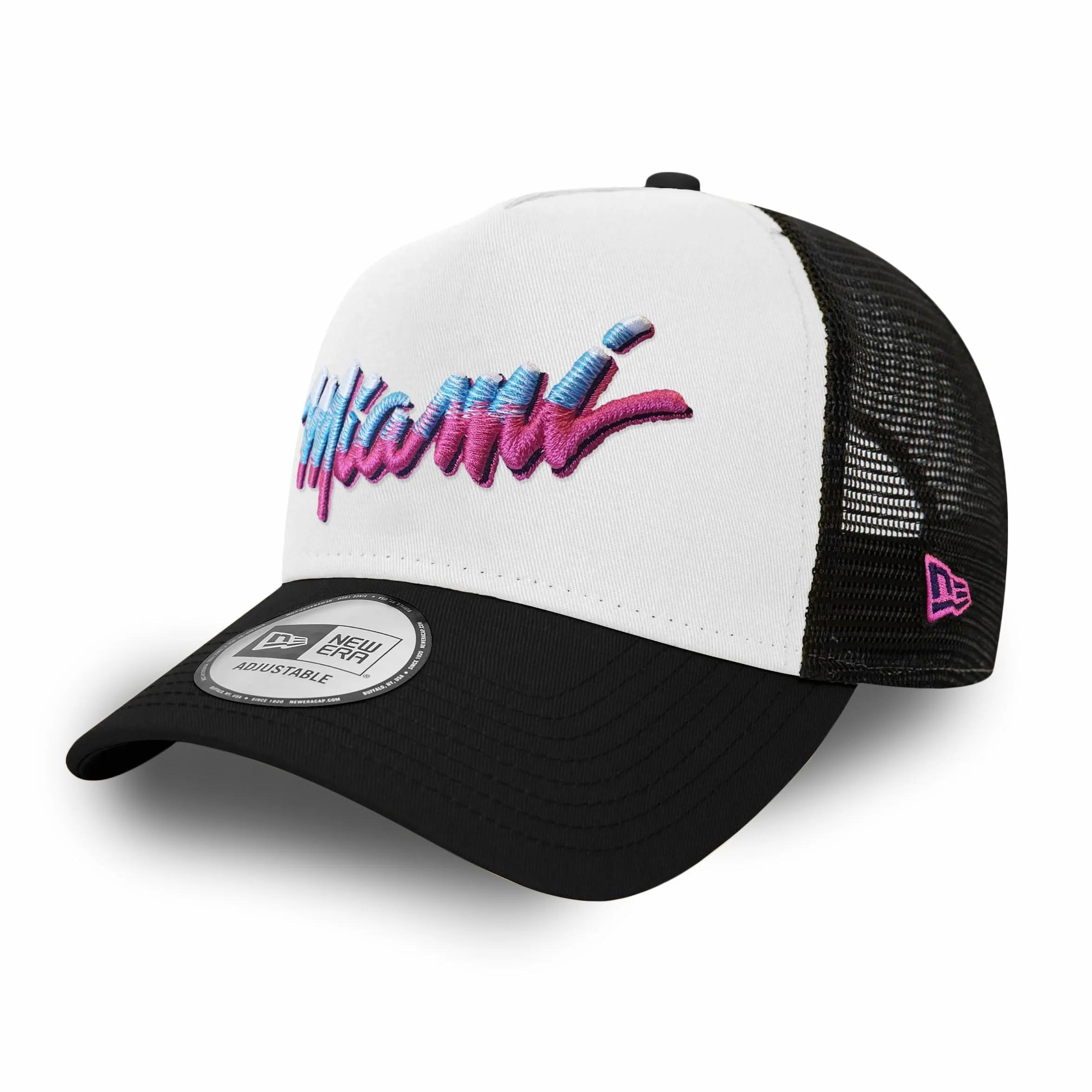 New Era Miami Heat NBA 9forty Snapback Trucker Baseball Cap