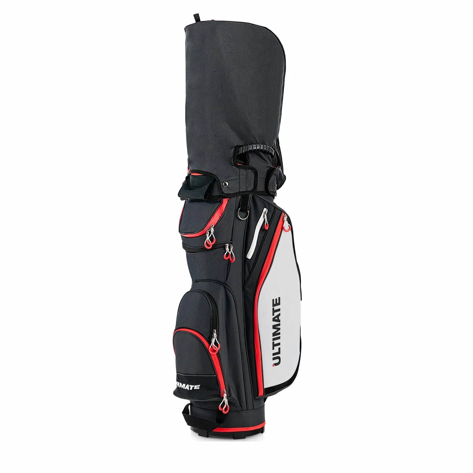 LIFEZEAL Borsa da Golf con 14 Divisori, 8 Tasche e Copertura Antipioggia
