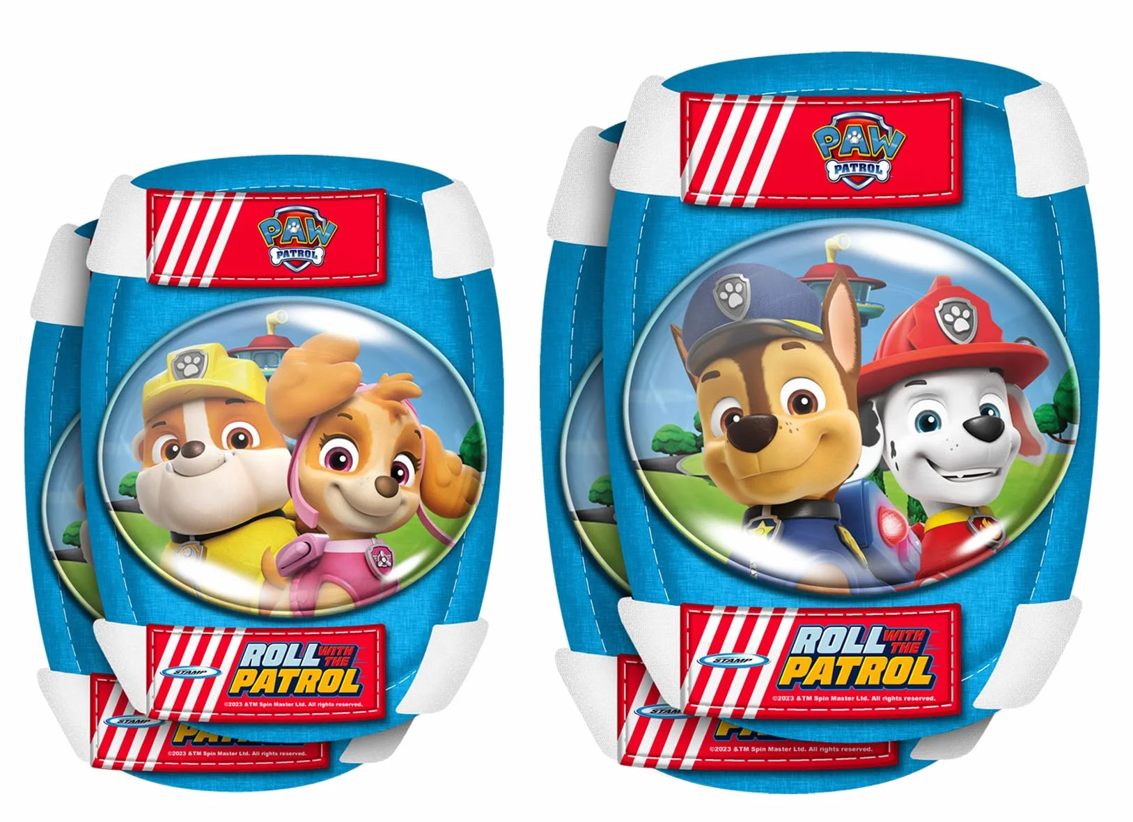 Paw Patrol Elbow & Knee Pads STAMP PA450094 Blu