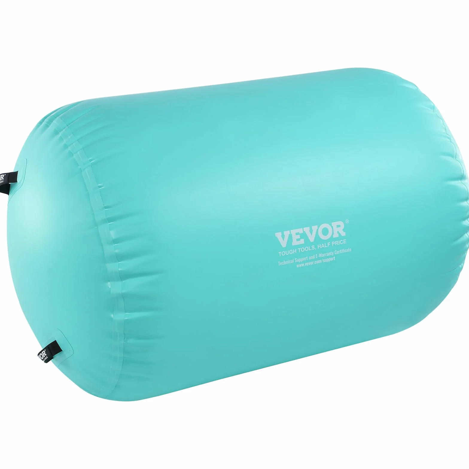 VEVOR Tappetino ad Aria, Rullo ad Aria Gonfiabile Rotondo, Canna d'Aria con Pompa Elettrica, Allenatore di piegamenti All'Indietro per Uso Domestico/Palestra/Yoga/Cheerleader/Parco/Acqua