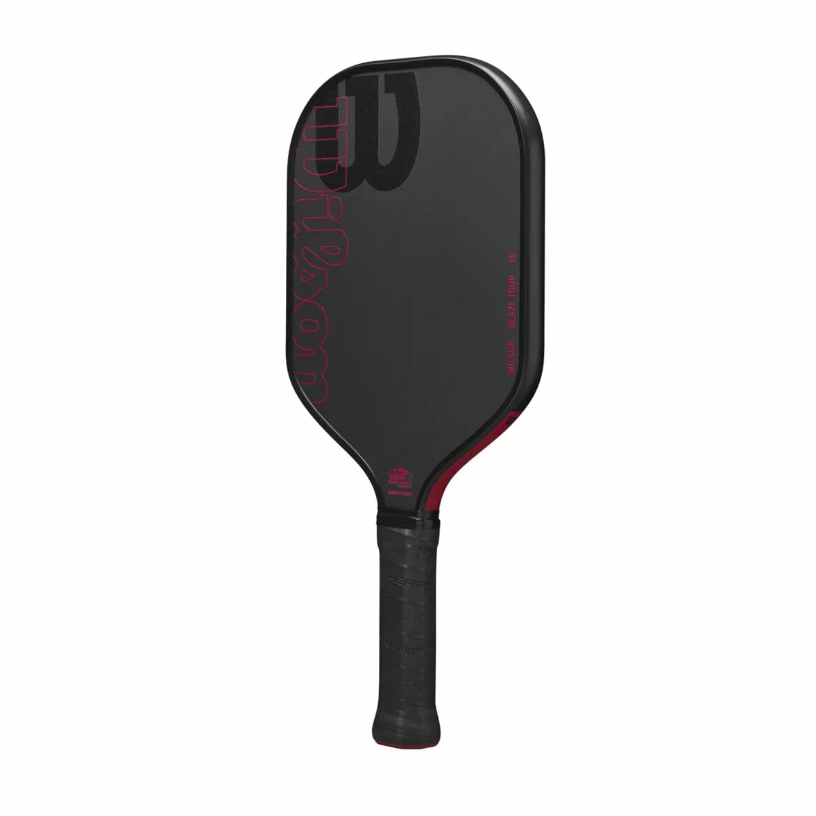 WILSON Blaze Series Racchette da pickleball impugnatura 6,5 cm nero/rosso