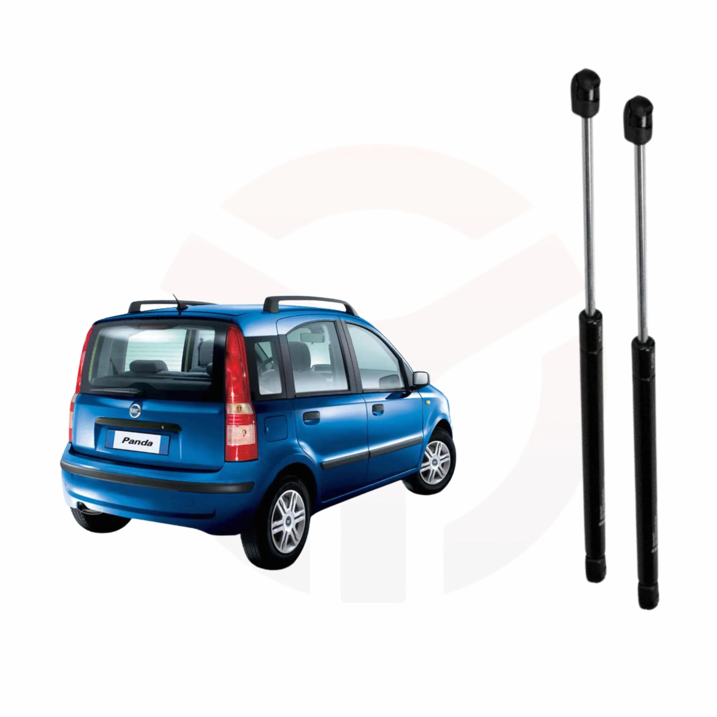 Coppia Molle a Gas Portellone Posteriore Compatibile con Panda 169 (2003>2011)