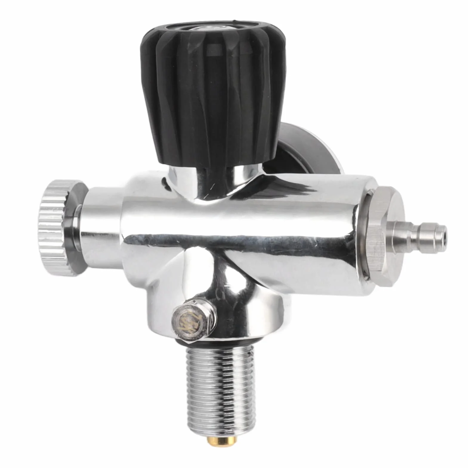 Srliya Preciso 6000psi 400Bar Scuba Tank Pressure Gauge Misuratore Luminoso a Doppia Scala per gli Appassionati di Immersioni Acciaio Inossidabile M18x1.5