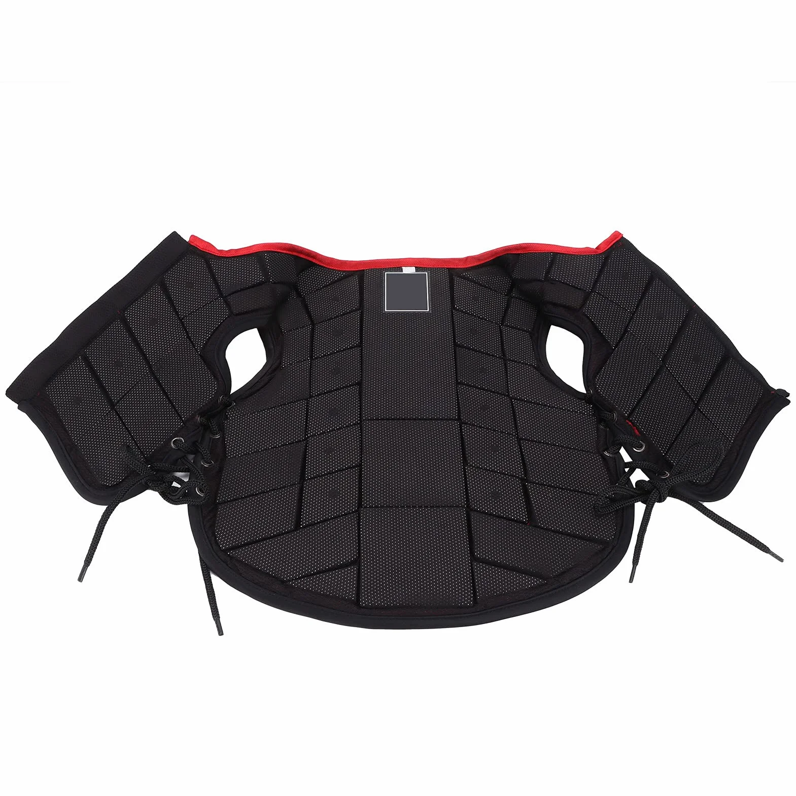 DEWIN Gilet equestre per Bambini, equipaggiamento Protettivo per Equitazione di Sicurezza Imbottito in Schiuma, Protezione per Il Corpo equestre, Rosso
