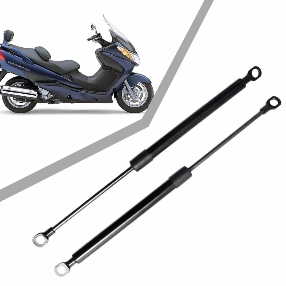 JINGLINGKJ PM1068 0515WI 4527005H01 2007-2016 Suzu-ki Burgman 400 sedile regolatore ammortizzatore ammortizzatore a gas caricati 2 pezzi (Black)