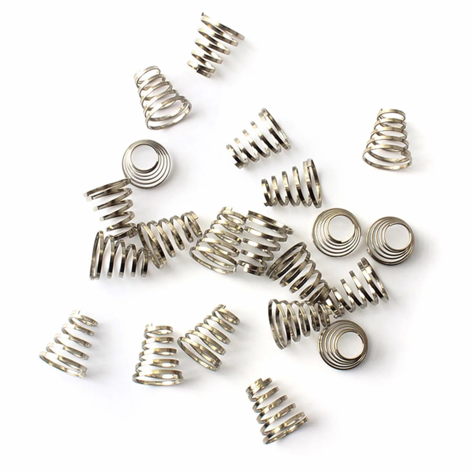 Molle per ruota bicicletta acciaio inox mozzo sgancio rapido mountain bike strada