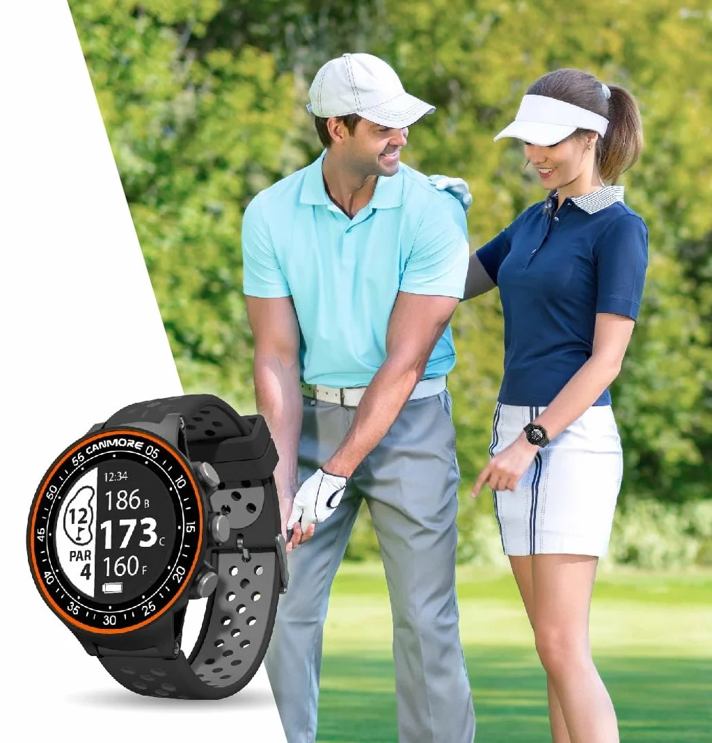 CANMORE TW411 GPS Golf Orologio Fitness Tracker, blu