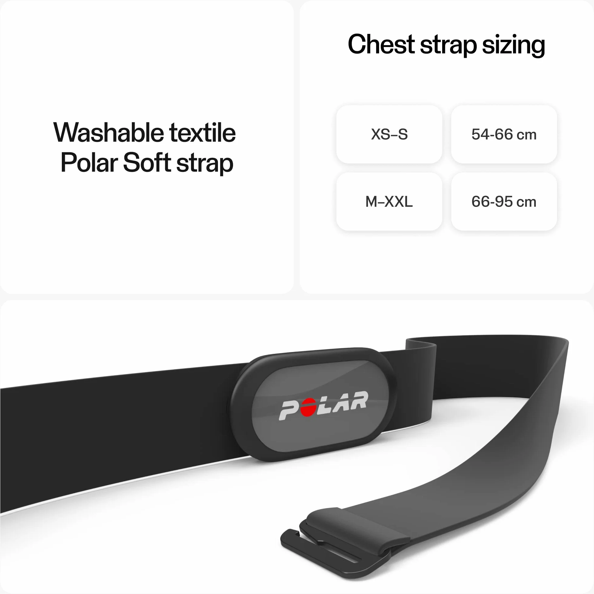 Polar H9 Sensore di Frequenza Cardiaca ANT+ Bluetooth Impermeabile Fascia Toracica