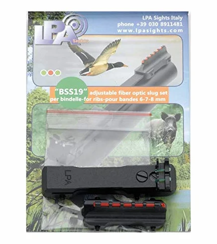 BSS19 Regolabile Set Mire Slug Fibra Ottica