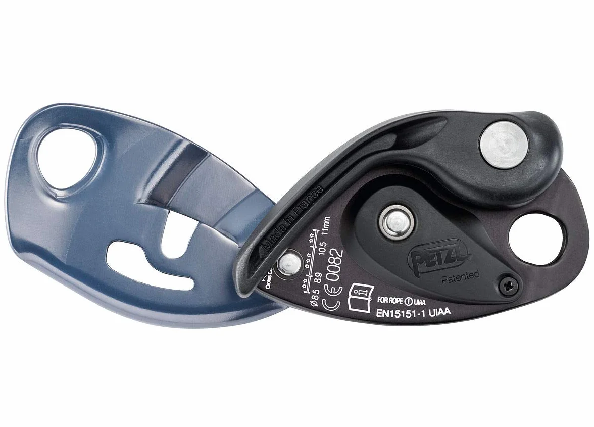 Petzl Grigri 2 Assicuratore con sistema frenante assistito per corde 9,4-10,3 mm