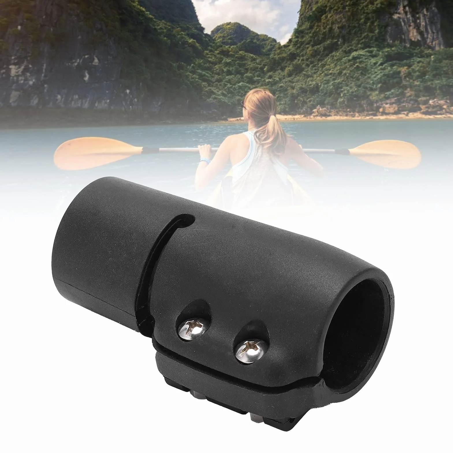 SUNGOOYUE Blocco per Pagaia da Surf, Morsetto per Albero in PVC a Sgancio Rapido