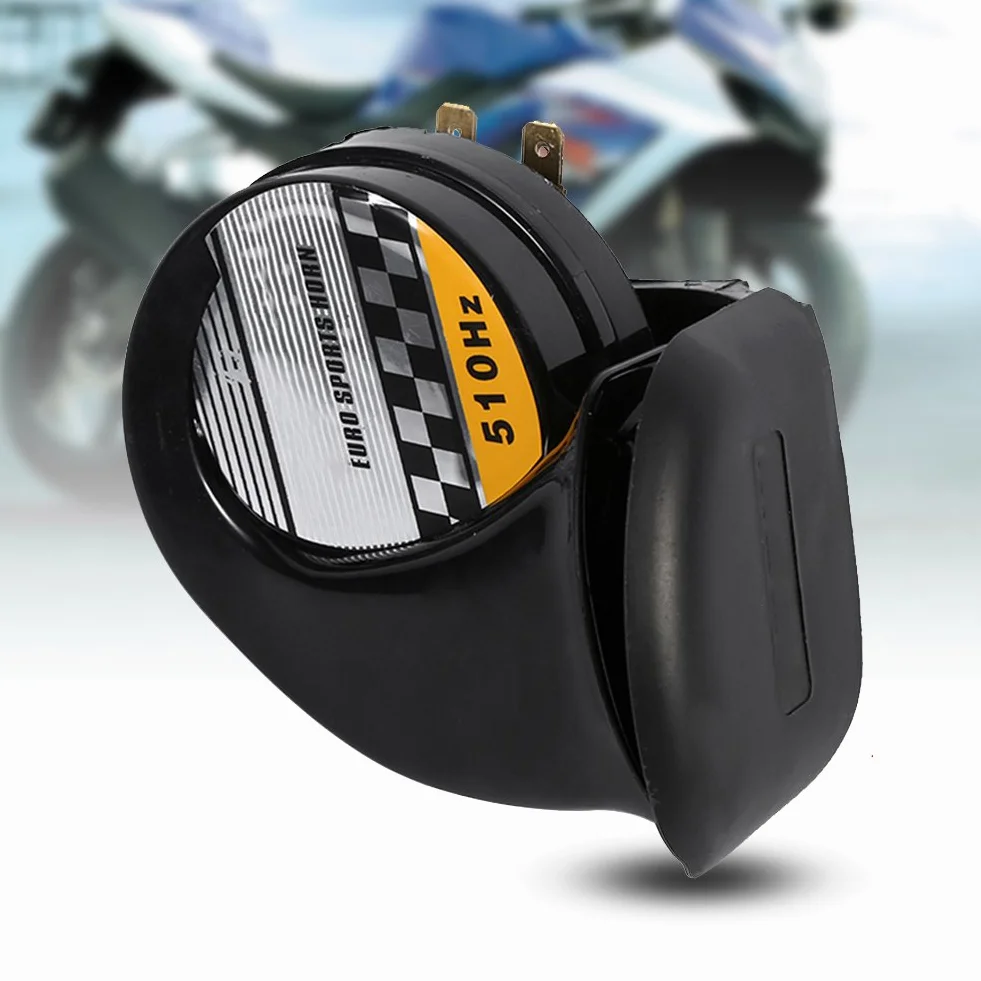 Snail Siren Horn Speaker Impermeabile 12V 510 Hz Universale per Moto