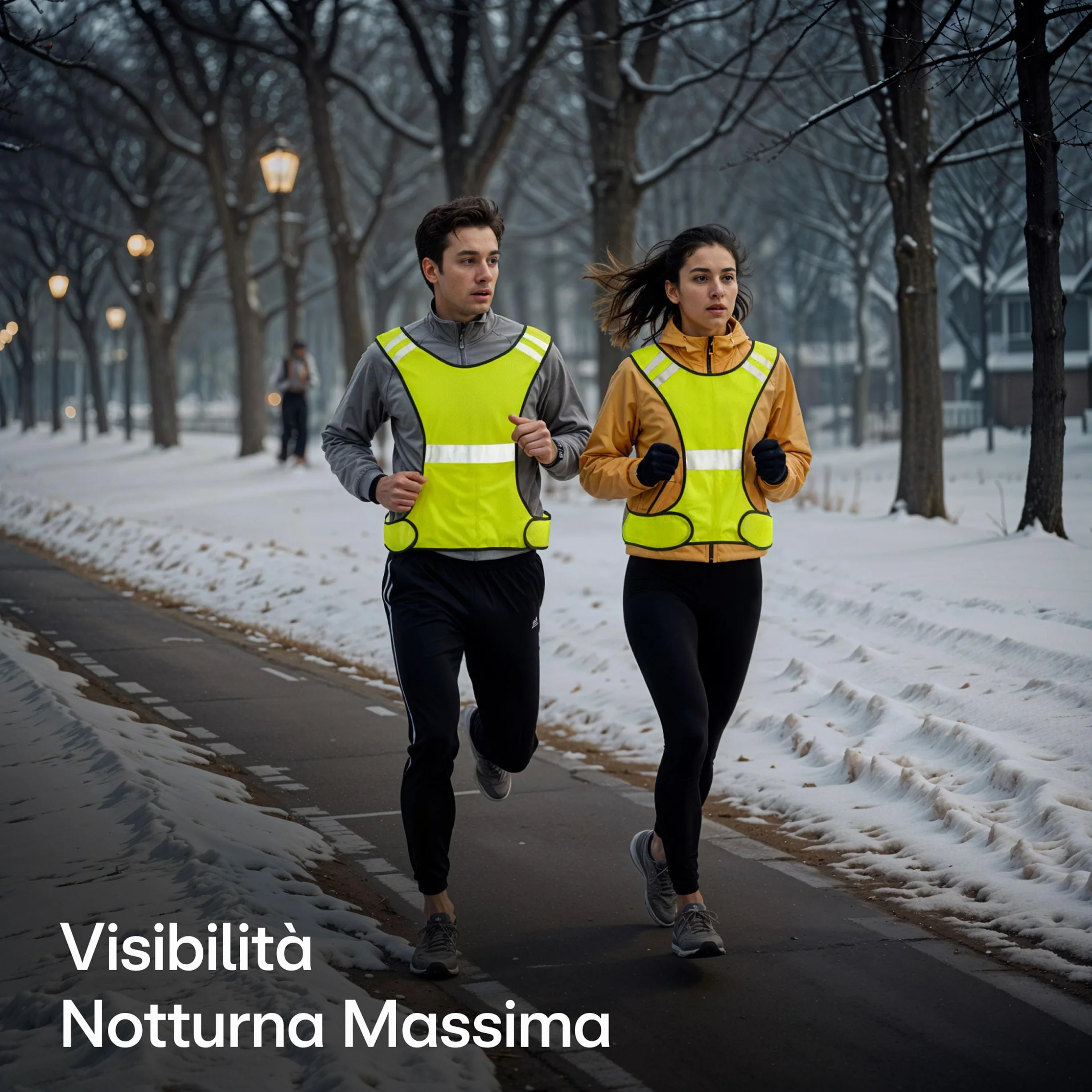 Prowiste Gilet Catarifrangente Alta Visibilità Uomo Donna con Tasca Giubotto Running Bici Caccia