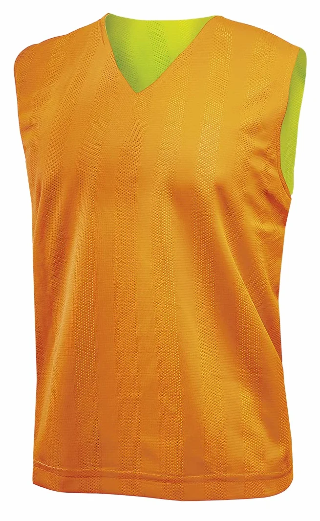 Pettorina Casacca Allenamento Calcio Mod. STRIPE DOUBLE FACE Taglia SENIOR 10 sztuk