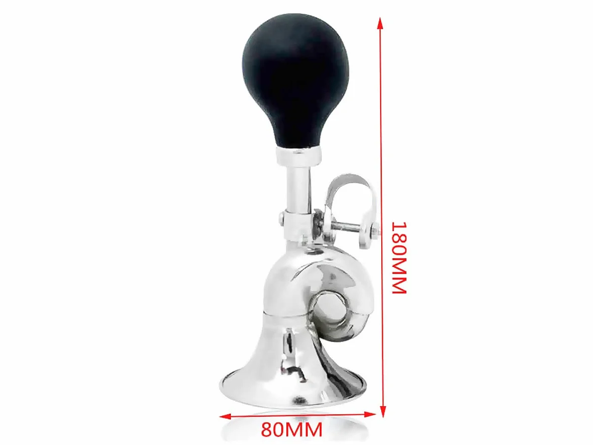 Trombetta Bici Bambini Forma Chiocciola Campanella Clacson da Manubrio 16cm