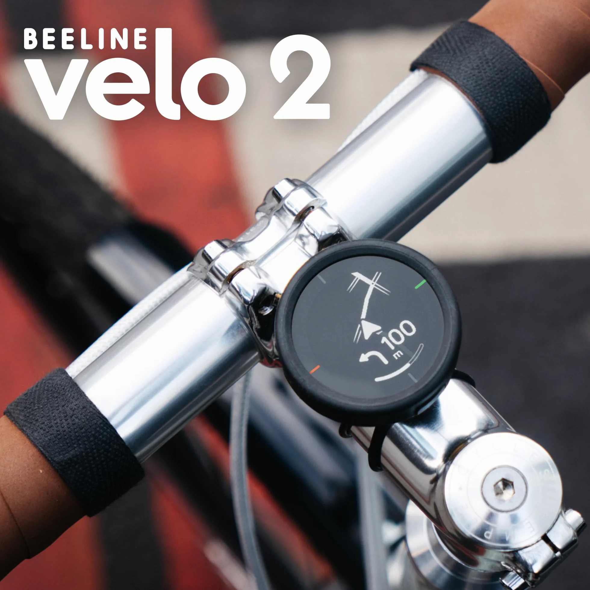 BEELINE Velo 2 Ciclocomputer GPS Wireless Globale Navigatore Bici Resistente Intemperie Carica USB Supporto Guanti