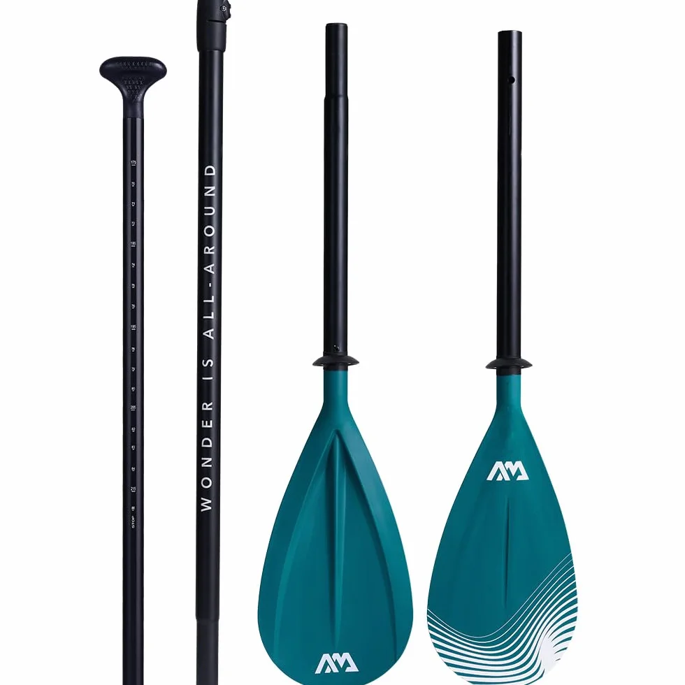 Aqua Marina Dual-Tech Dual-Tech Pagaia in Alluminio per SUP/Kayak 165-215cm (3-4 Sezioni) B0304614