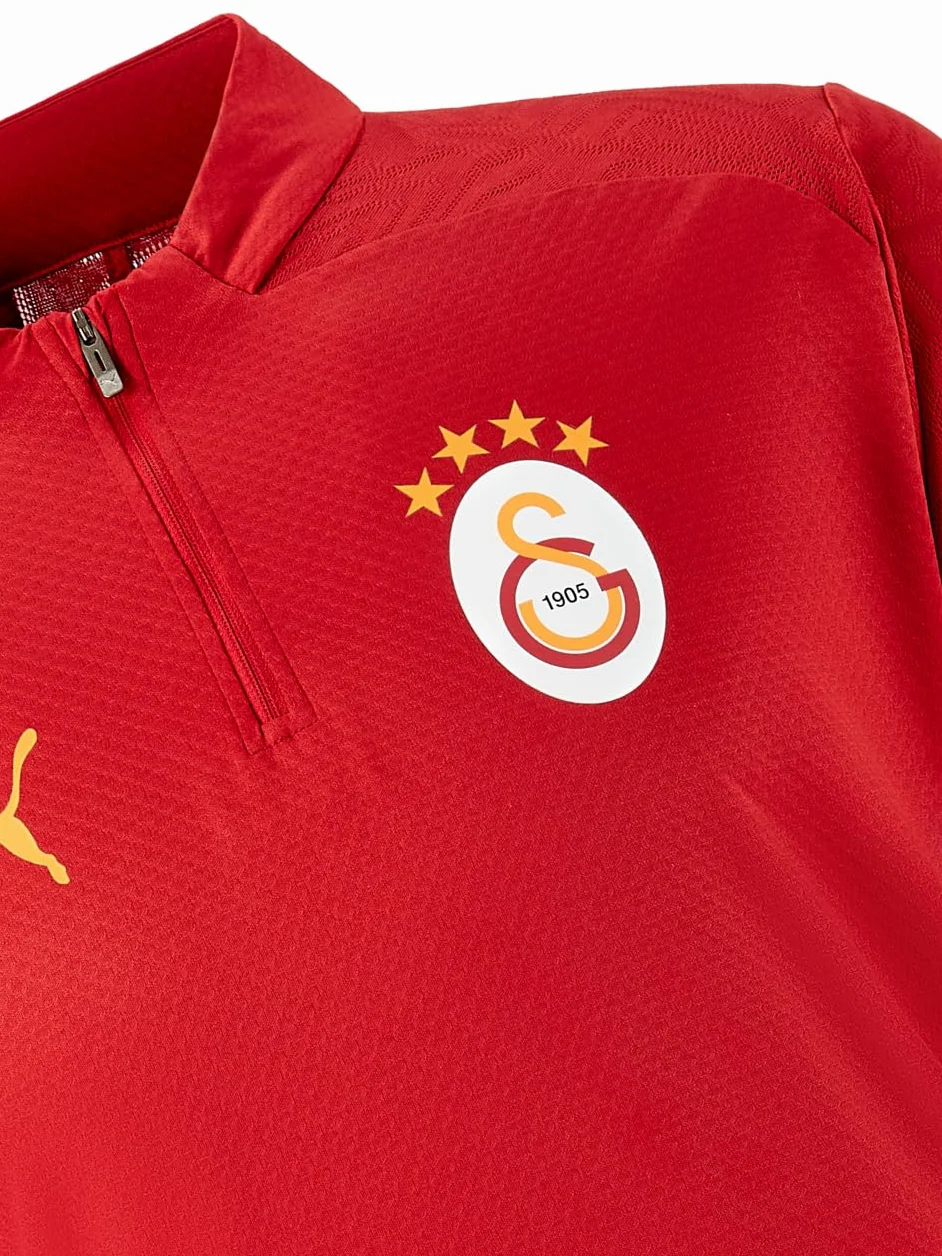 Puma Galatasaray Istanbul Training 1/4 Zip Top Rosso