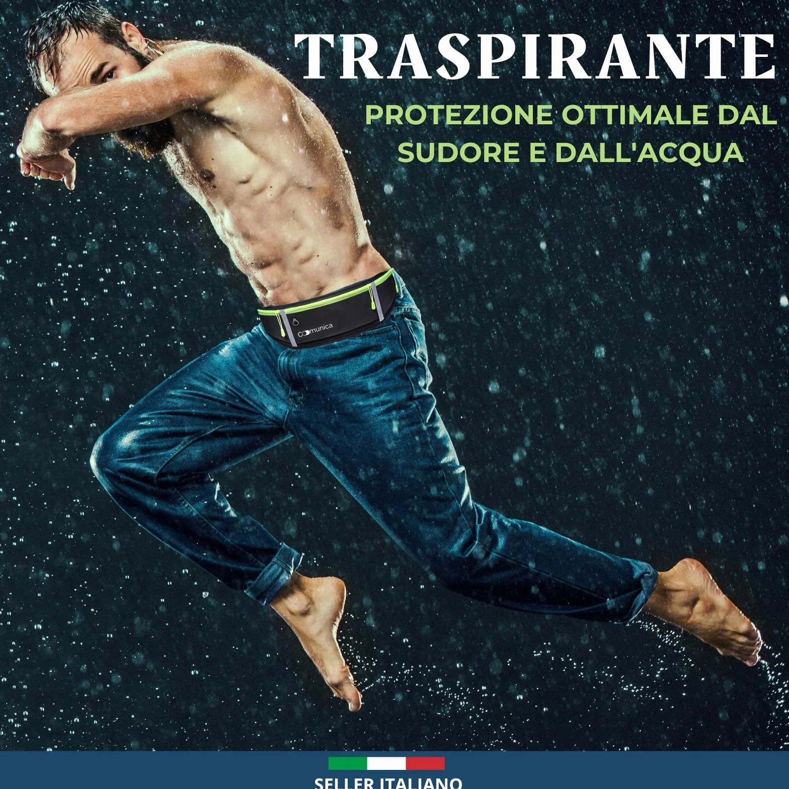 Marsupio Running Impermeabile Porta Telefono Corsa Antiscippo Fitness Viaggi
