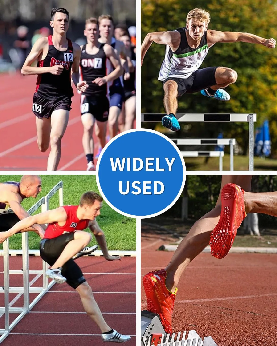 Punte per Scarpe 6 mm Chiave a Spillo, Punte d'Acciaio Piramide Sostituzione per Scarpe Atletiche