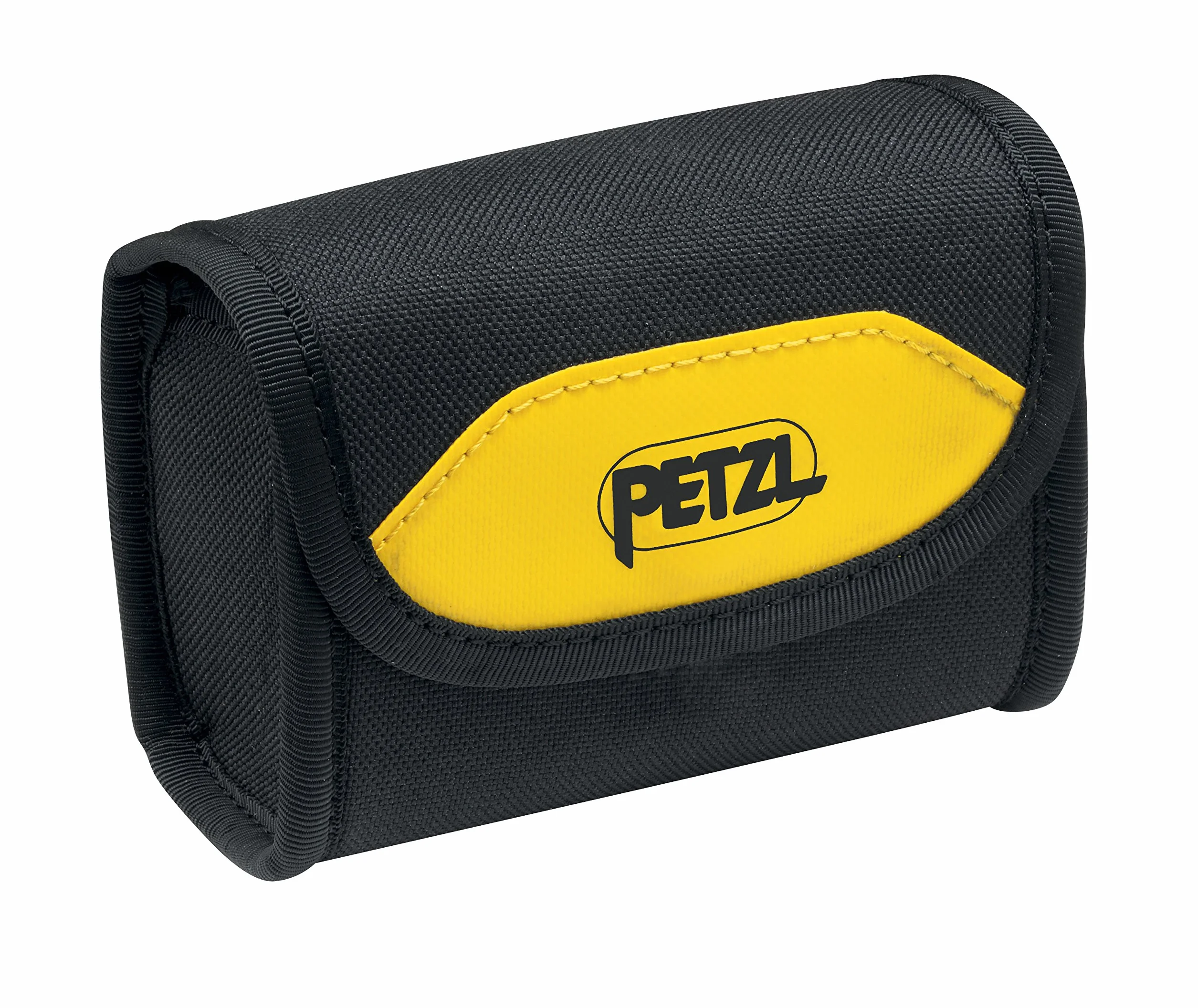 Petzl Poche PIXA E78001 - Custodia per proiettore PIXA, Giallo/Nero