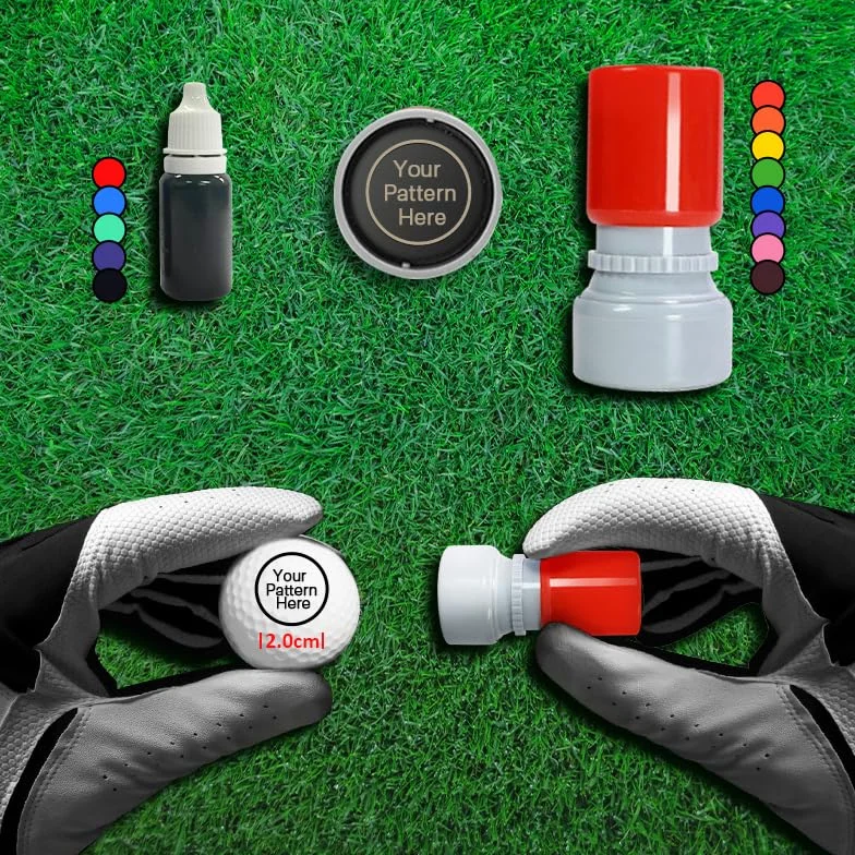 Timbro Personalizzato per Palline da Golf con Inchiostro a Asciugatura Rapida - Accessori da Golf Convenienti per Uomini