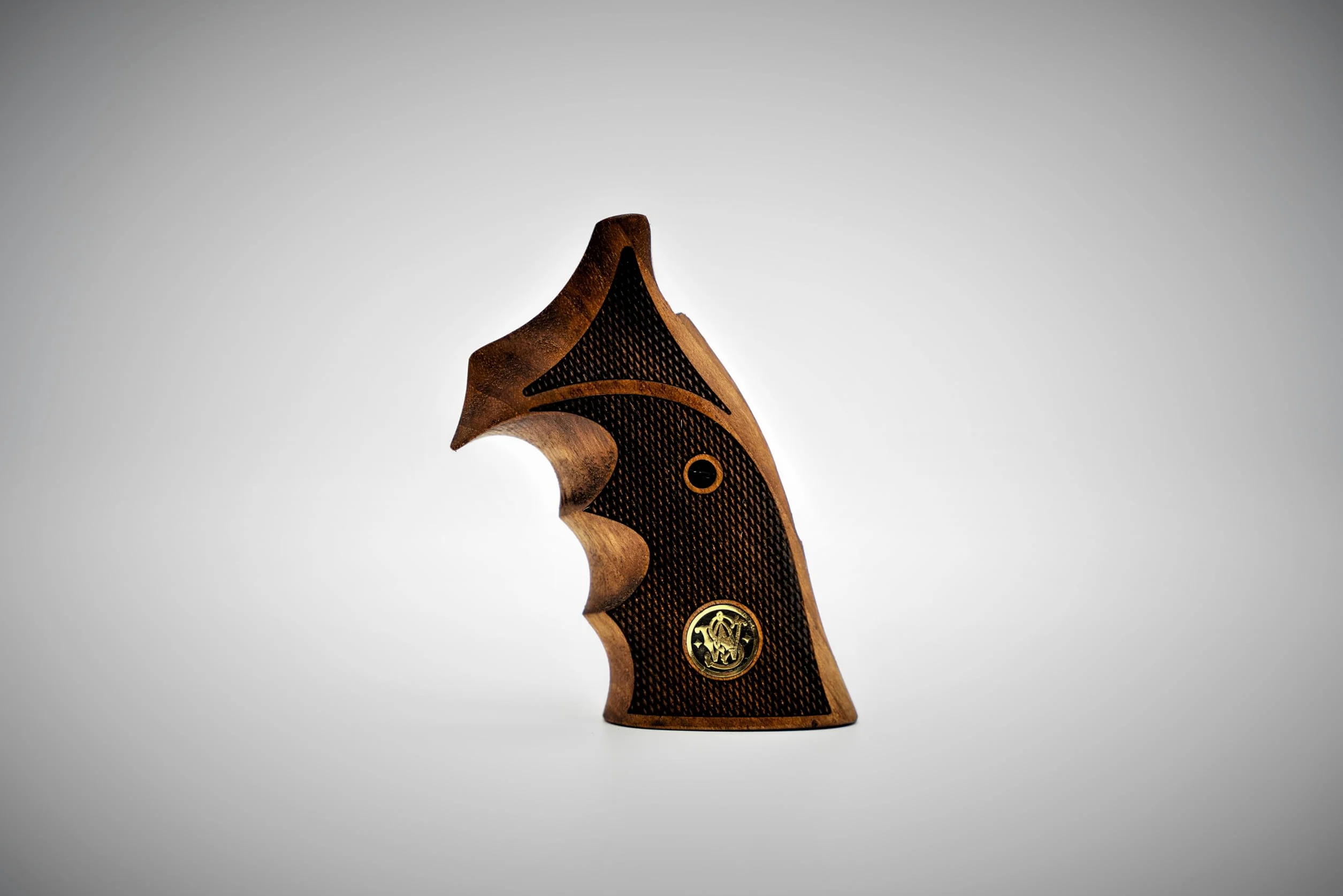 marca Smith Wesson K/L/X – Telaio rotondo in noce (pavimento, legno)