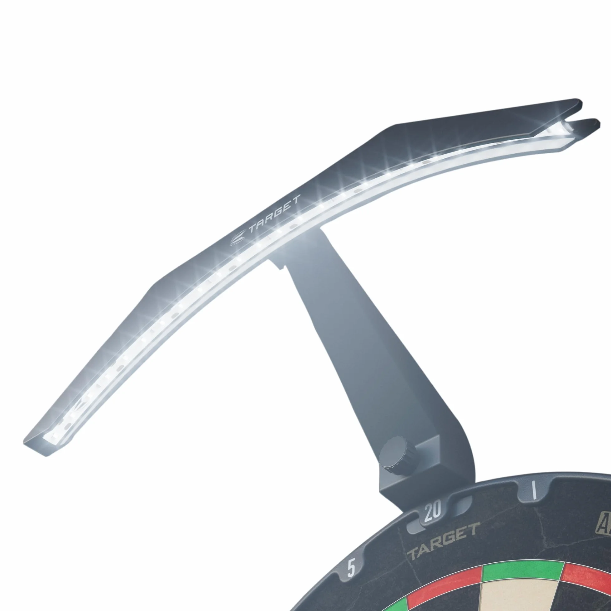Target Darts LED Dartboard Light - Illuminazione luminosa per l'intera tavola da freccette | Cavo extra lungo 3 m | Montaggio facile